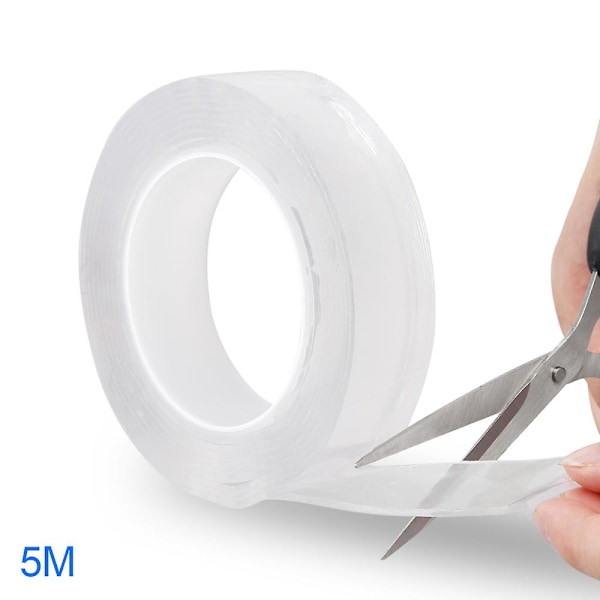 Multifunktionell dubbelsidig Nano Pu Gel Tape Spårlös tvättbar tejp
