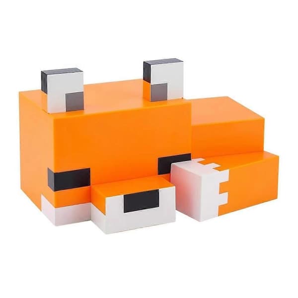 Minecraft Torch Creeper Fox Natlys Spil Perifer Dekoration Lampe