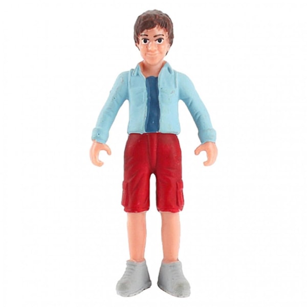 Miniatyr 1/25 Diorama Figurer Action Figur Modell 1st Boy In Blue C