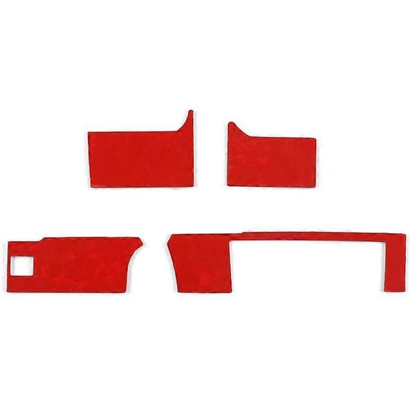 Karbonfiber Senterkonsoll Panel Deksel Trim Passform For Jimny 2019 2020 Bil Interiør Tilbehør