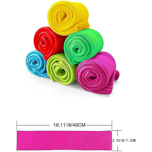 Naisten juniorien neonribbilegginsit 80-luvun juhliin, urheiluun, joogaan A-mxbc