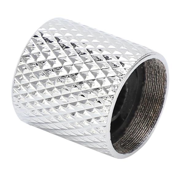 3 st Guitar Control Knobs Volym Ton Passar Toppset Kit Instrument Tillbehör Ersättning Silver