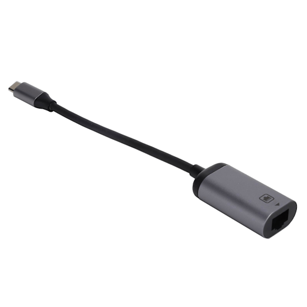 Ethernet-adapter Type-C til RJ45 nettverksportkonverteringskabel Plugg-inn datatilbehør