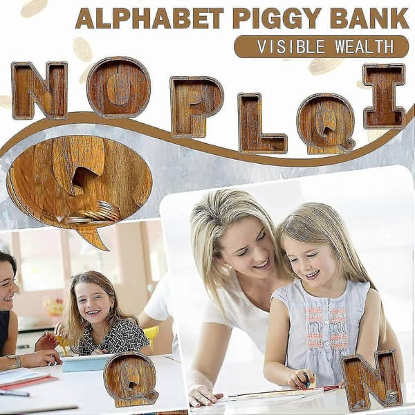 Alfabetisk spargris N