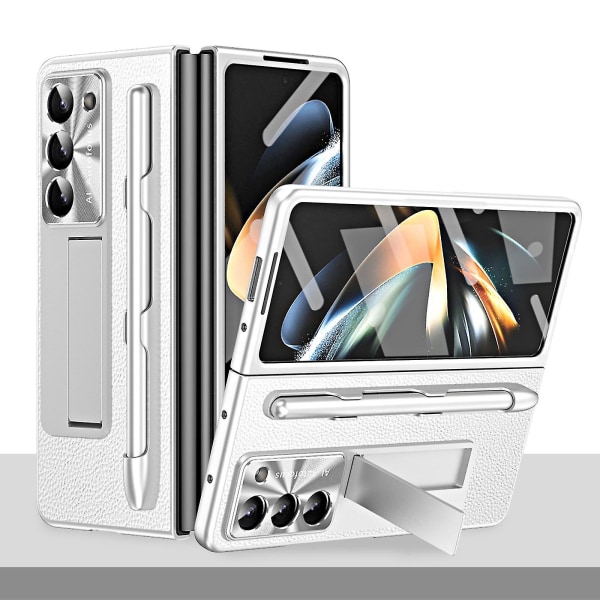 Galaxy Z Fold 5 case , jossa S-kynä ja S-kynäpaikka, sisäänrakennettu näytönsuoja ja jalusta Samsung Galaxy ZF:lle