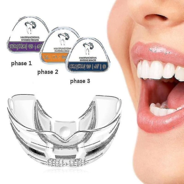 3-faset dental ortodontiske tænder Corrector Bælter Tand Correct Myobrace