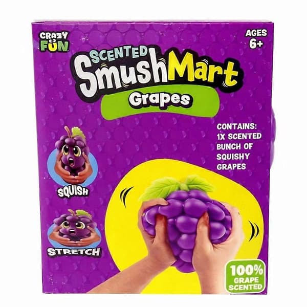 Kæmpe Drue Squishy Jumbo Stor Frugt Drue Stressbold Søde Sensoriske Fidget Stressbolde Til