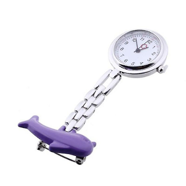 Dolphins Quartz Sjuksköterska Klocka Legering Mode Armbandsur Leende Sjuksköterska Bordsur-mxbc