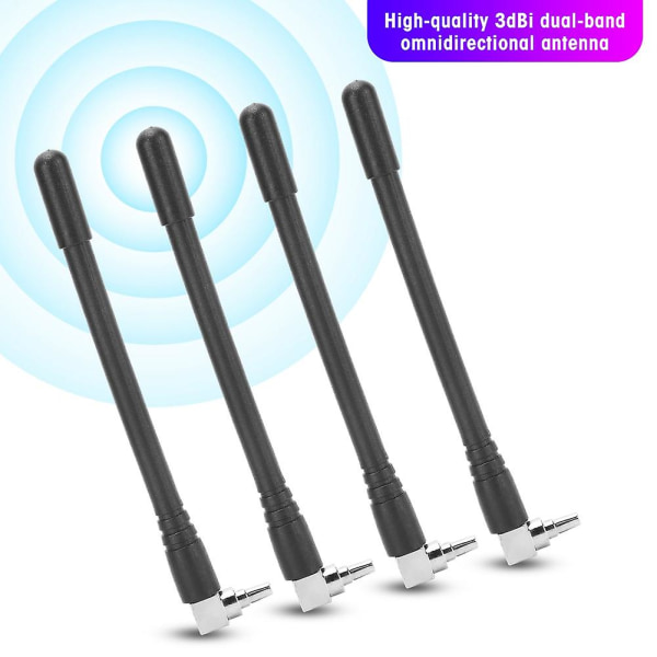 4kpl Langaton Reitittimen Antenni Y403 Crc9 3g/4g Lte E353 E3131 Ec315 E3276 Ulkoinen Reitittimille