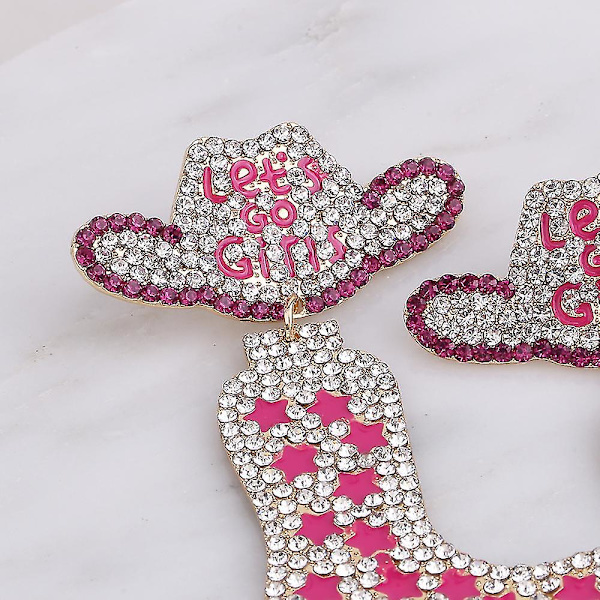 Full Rhinestone Drop Earrings For Women Dangle Earrings Fashion Jewelr