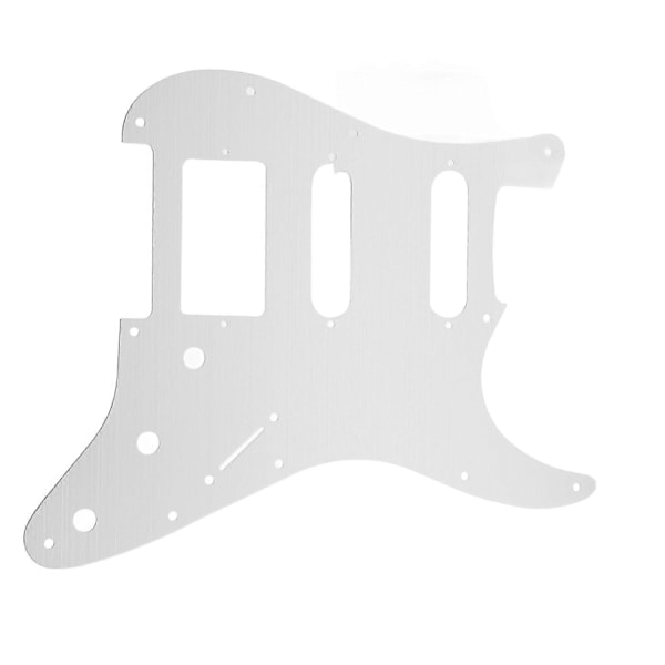 Gitarr Pickguard SSH Metall Aluminium Legering Skyddsbräda Frontplatta Panel Cover Modern Stil Del