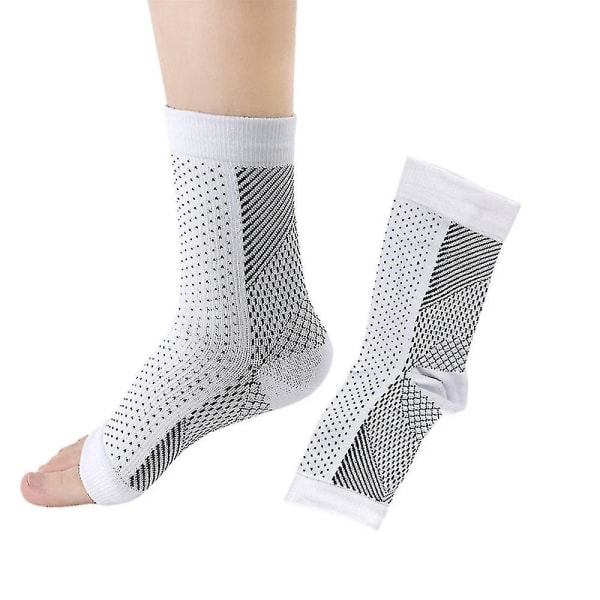 Soothe Socks Neuropathy Kompressionstrumpor med Vrist- och Fotvalvsstöd, Skydd och Smärtlindring