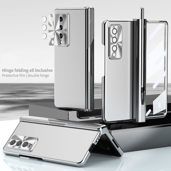 Samsung Galaxy Z Fold 3 5g magneettinen saranasuoja, sisäänrakennettu näytön ja kameran linssisuoja, cover
