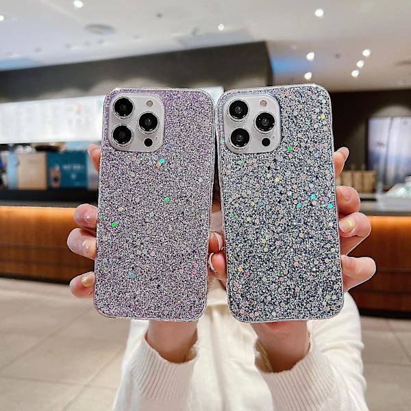 Glitter Sequins Epoxy Tpu Telefonfodral Till Iphone 11 Pro Max