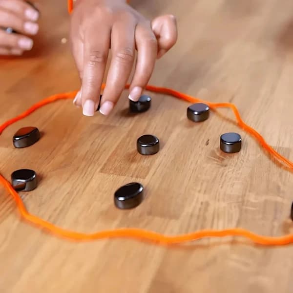 IQ Games Magnetisk Sten/Schack Spel - Brädspel Multi-Color
