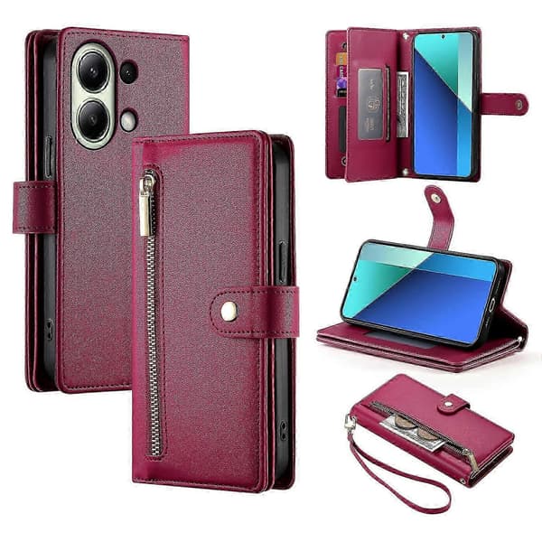 PU-telefonveske for Redmi Note 13 4G