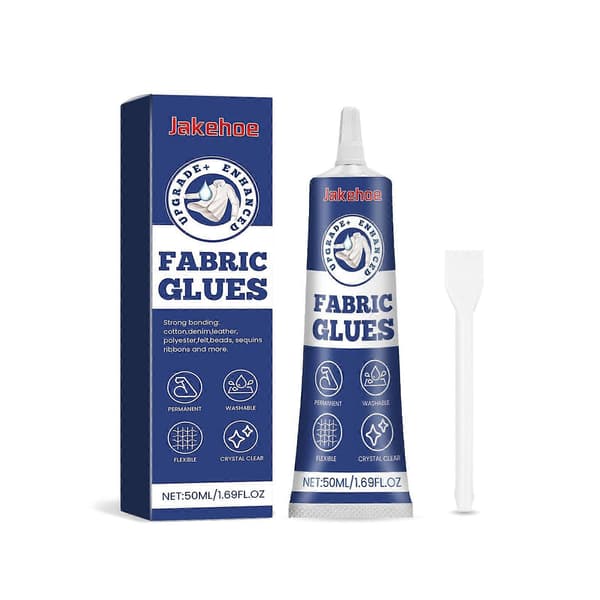 Jakehoe Stofflim Multifunksjonelt Stofflim Klesmønsterlim 2pcs