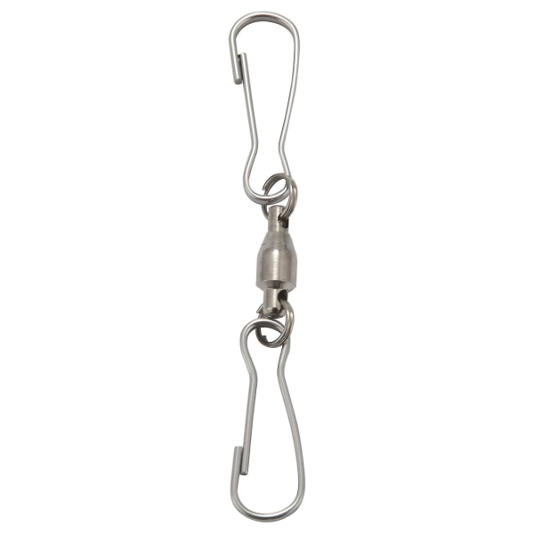 12-pack Snurrande Dubbla Klämmor Swivel Hooks för Vindspinnare, Hängande Vindstrumpa, Fågelmatare, Vind C