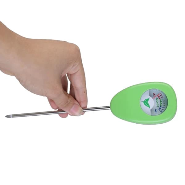 Jordfuktighetssensor; hygrometer for potteplanter og drivhus
