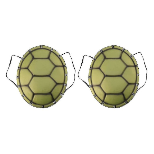 2 kpl Halloween Cosplay -asuja Turtle Shell Props Performance Costumes sininen XL