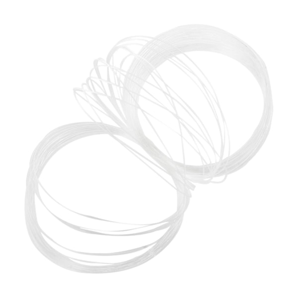 Nylon fiskesnor 0,80 mm spole diameter 33 m lang, hvid