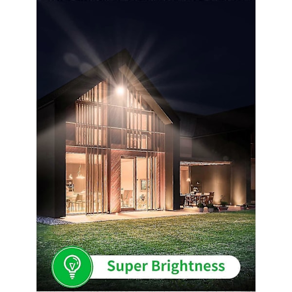 100W LED-belysning, vattentät strålkastare säkerhetslampa, superljus arbetslampa vägglampa för trädgård, garage, kalla och varma färger