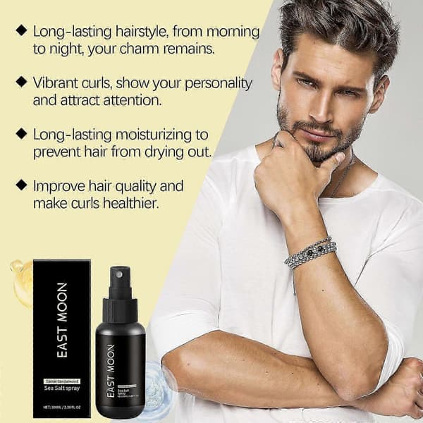 Hårsaltvattenspray Enkel Mode Styling Hårvolymvård Styling Spray