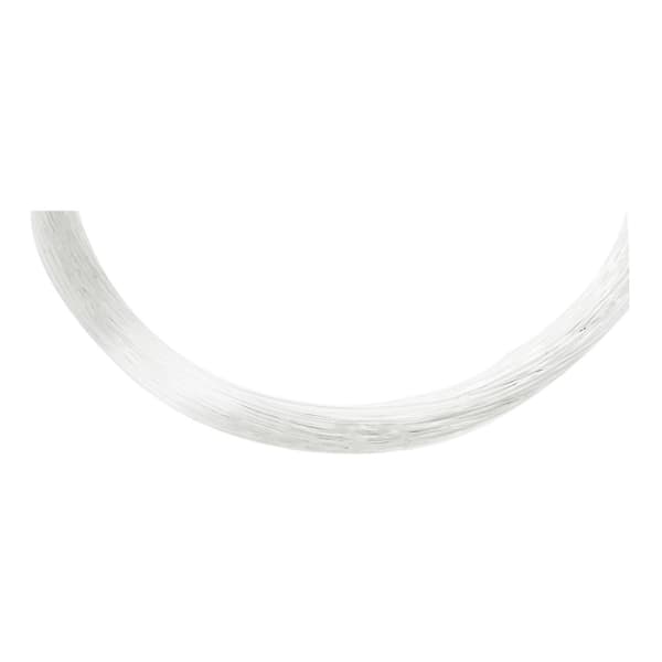 Nylonfiskesnöre 0,80 mm rulle diameter 33 m lång, vit