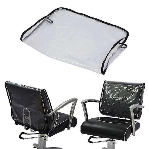 Salong Spa Professionell Plast Transparenta Skydd Barbera Skönhetssalong Stol Skyddande Överdrag Frisörstol Ryggöverdrag