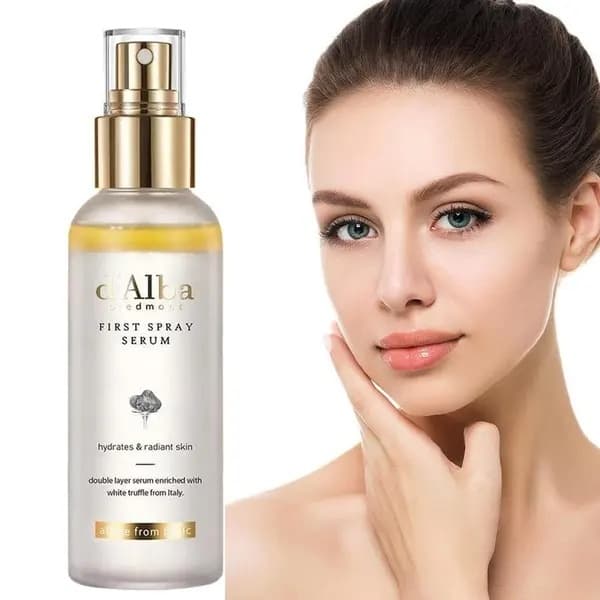 d'Alba White Truffle Essence Spray Lett Ansiktsfuktighetskrem ~ whiteA 100ml 3pcs