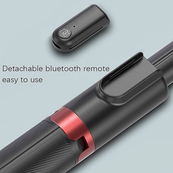 Bærbar Integreret Bluetooth Selfie Stang
