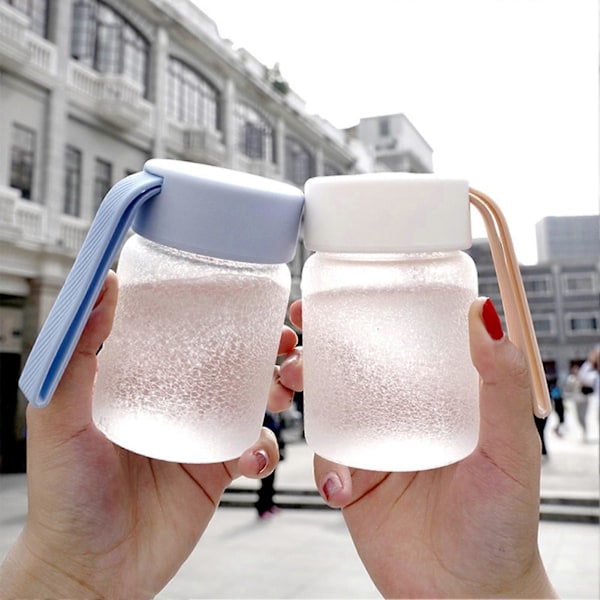 200ml/300ml Vannkopp Iskorn Fisjon Høy Borosilikatglass Vannkopp