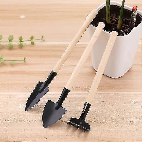 Strandspadar, set med blomster- och grönsaksplanteringstillbehör, sandlådeleksak