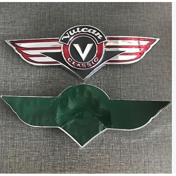 2 st Kawasaki Vulcan plast bensintank klistermärken