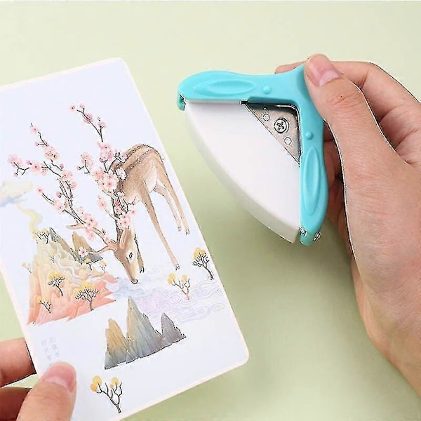 R5 Rundhjørne-Skærer Papir Skæring Afrunding Visitkort Foto Pvc Kant Skærer Prægning Maskiner Perforadora Scrapbooking