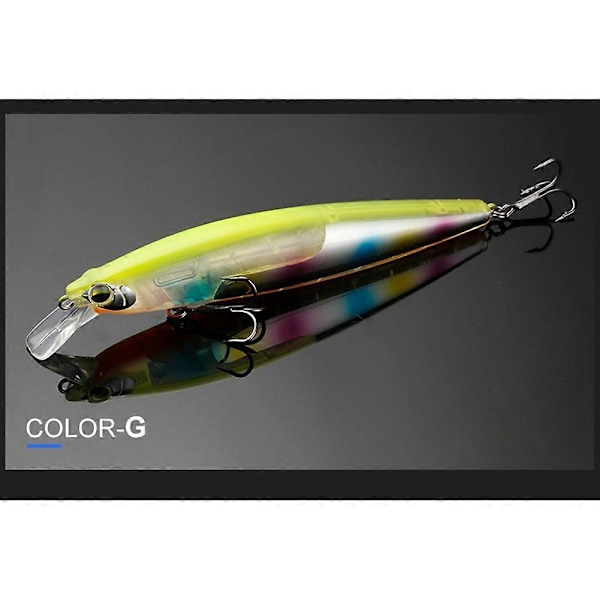 Fiskesim Minoruya Bait Wobbler Kunstig Agnsfisk Hard Agnsfisk Wobbler Overflate Crankbait Rattling Lokkemiddel