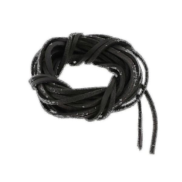 Læder Snøre Læder Snøre Læder Remme Til Smykkefremstilling Diy Håndværk - Khaki