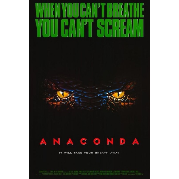 Anaconda filmplakattryk (27 x 40)