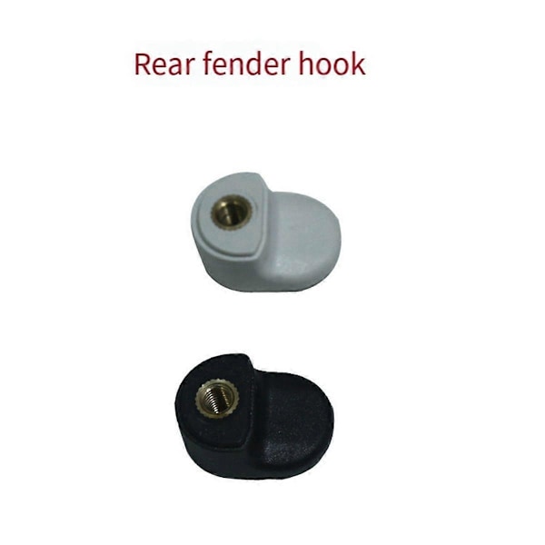 Elektrisk Scooter Bakre Fenderkrok M365 Scooter Kropp Vikbar Kraftkrok Silver