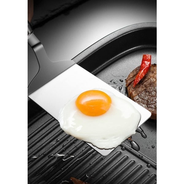 Ammattimainen lasta/kaavin, ruostumattomasta teräksestä valmistettu lasta, BBQ-tarvikkeet