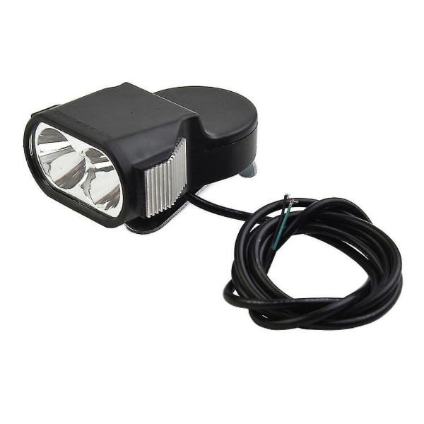 High Quality Outdoor Front Light Durable E-bike For Electric Bicycles Simpleblack)(1pcs)