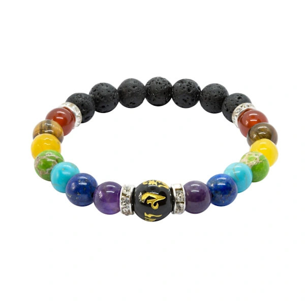 Chakra armbånd, flere farver
