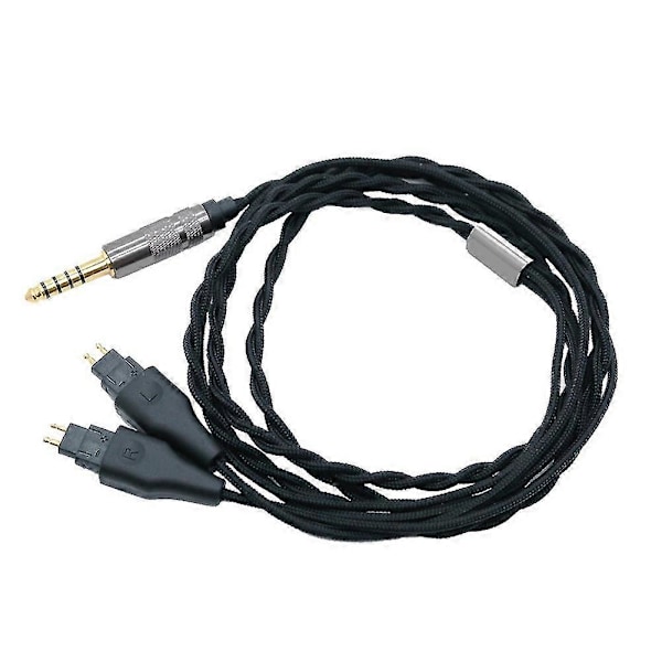 Hovedetelefon 4.4mm Balanced Kabel DIY Kabel til HD580 HD600 HD650 HD660S Hovedetelefon Opgraderingskabel