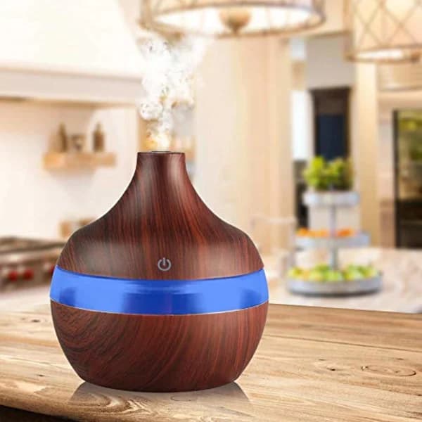 Luftfukter og Aroma Diffuser — 300 ml, Hvit