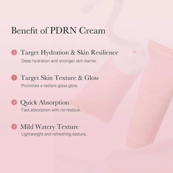 Medicube PDRN Pink Hyaluronsyre Fuktighetskrem 50ml 3pcs