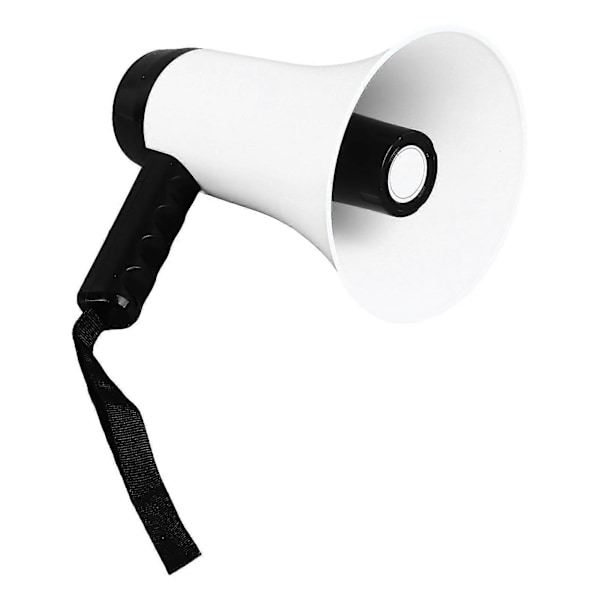 Handhållen Megafon Bärbar Bullhorn med inspelning och uppladdningsbara funktioner för sändning
