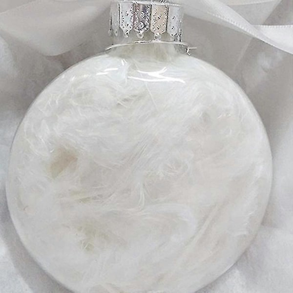 Julgranspynt Fjäderboll Ängel I Himlen Minnespynt