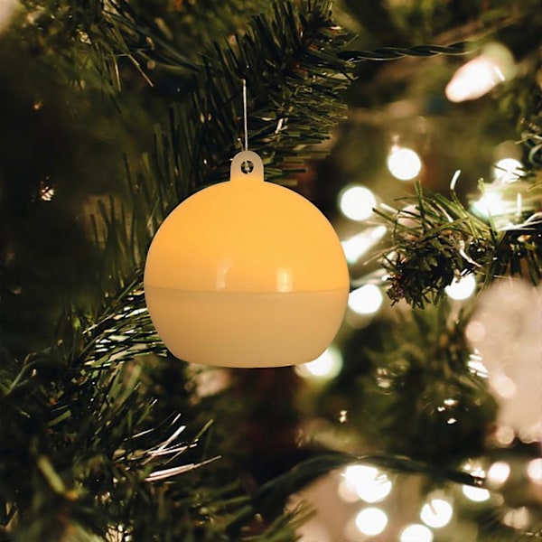 Julepynt Julefestpynt Juletre LED Fargerike Hengende Kuler Julehengende Kuler