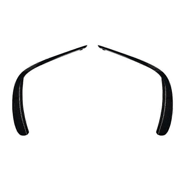 Frontfanger Spoiler for E-klasse W213 E260 E300 E53 2021 Karbonfiber ABS Tåkelys Dekorative Deksel