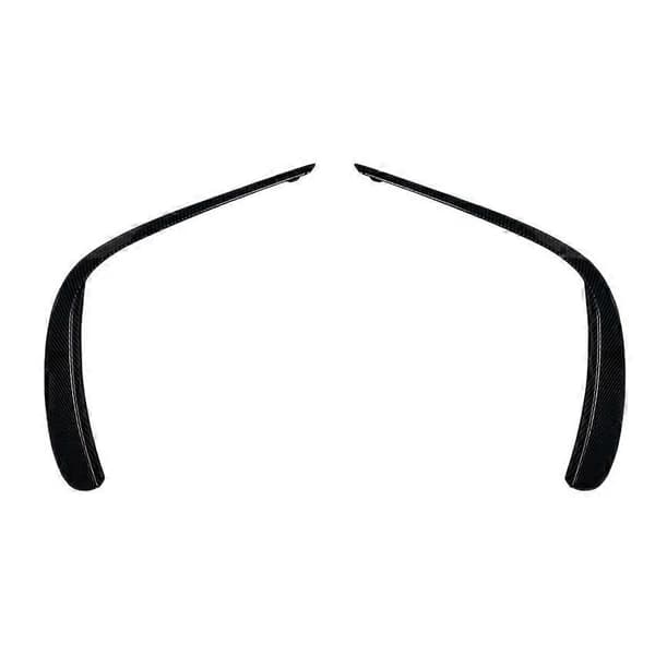 Frontstötfångar Spoiler för E-klass W213 E260 E300 E53 2021 Kolfiber ABS Dimljus Dekorativt Skydd